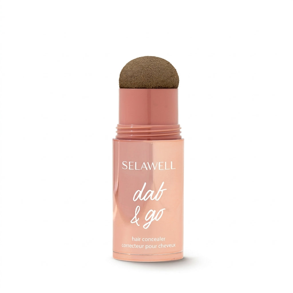 MELUNARA Dab & Go — Corrector capilar que cubre las canas y las raíces en 10 segundos