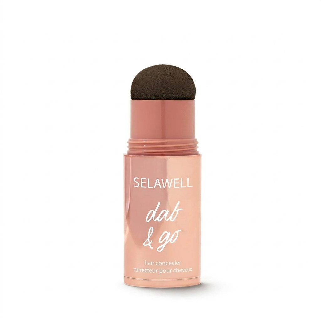 MELUNARA Dab & Go — Corrector capilar que cubre las canas y las raíces en 10 segundos