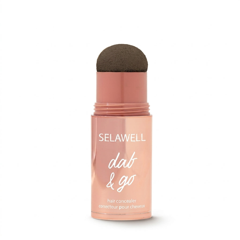 MELUNARA Dab & Go — Corrector capilar que cubre las canas y las raíces en 10 segundos