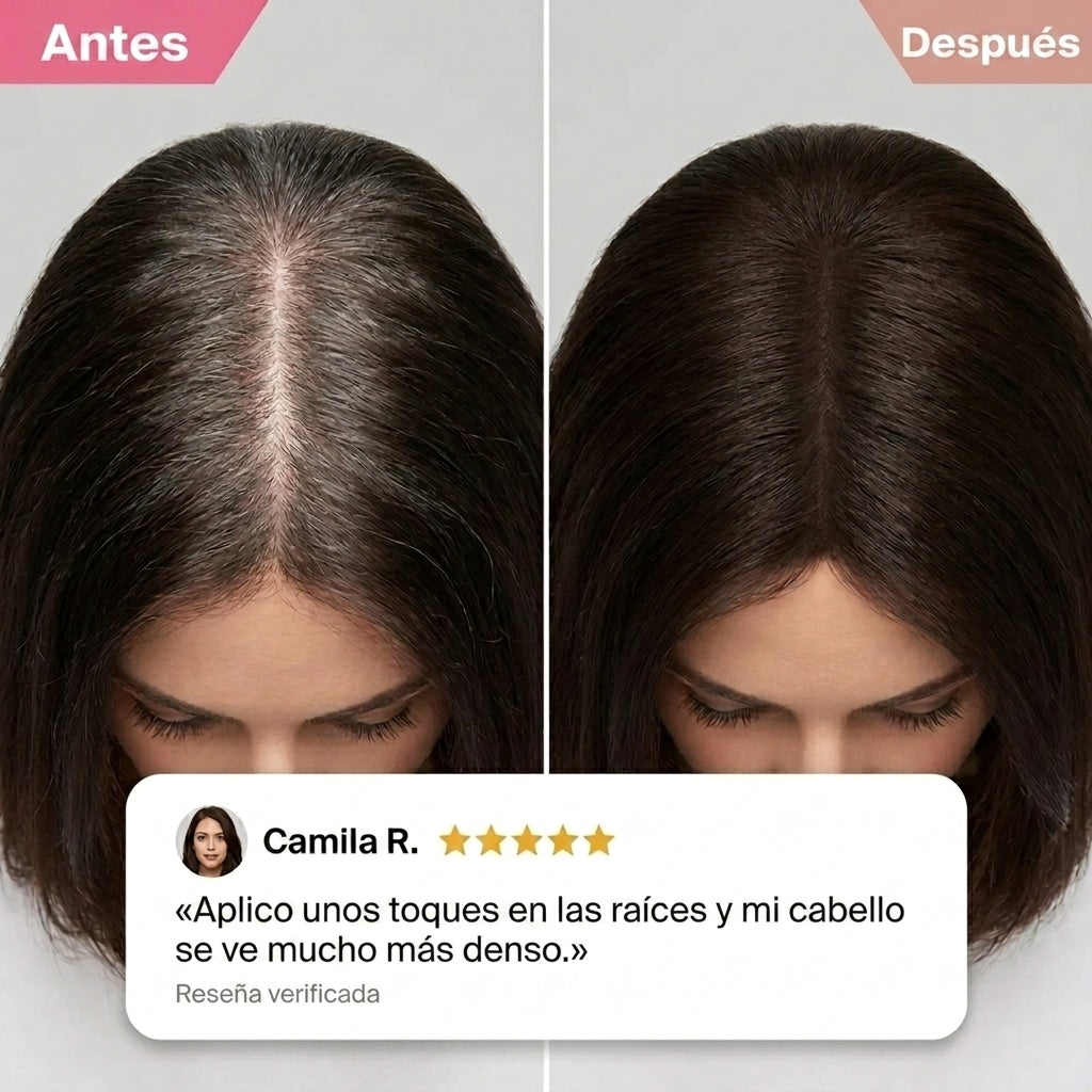 MELUNARA Dab & Go — Corrector capilar que cubre las canas y las raíces en 10 segundos