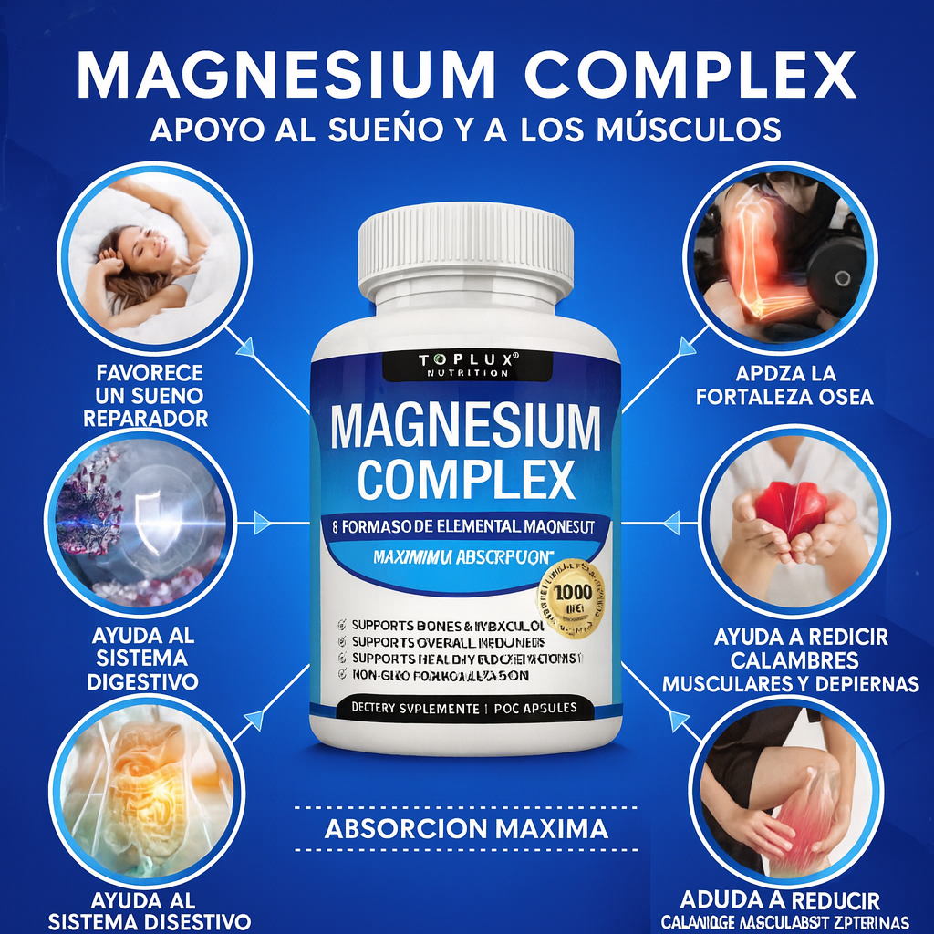 Magnesium Complex (90 Cápsulas)